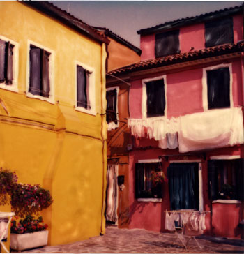 Burano Yellow and Pink