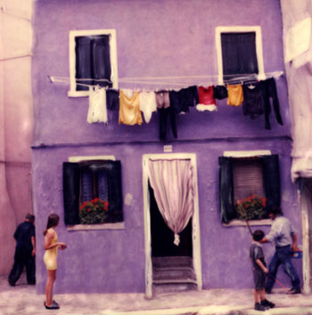 Burano Purple House